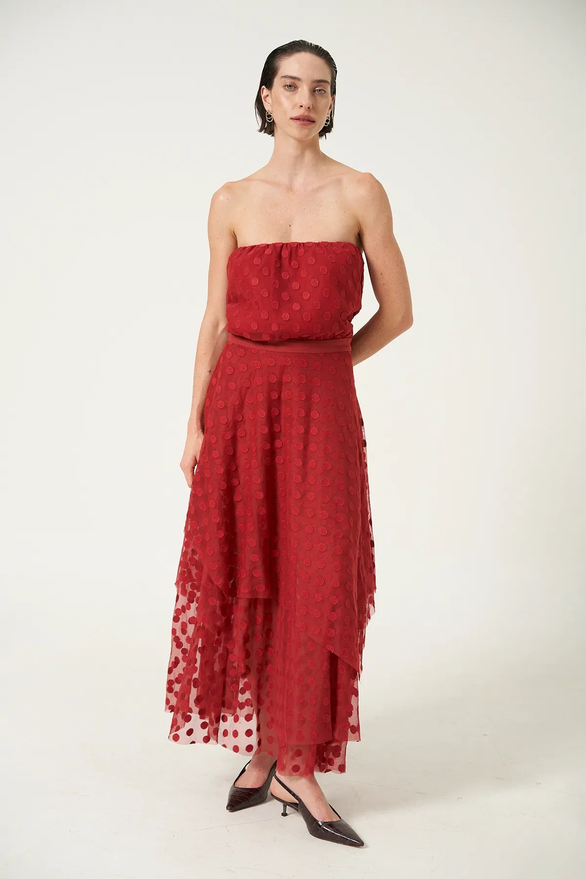 Caule Midi Skirt