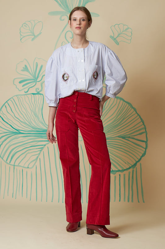 Mandy Striped Shirt Le Soleil D'été