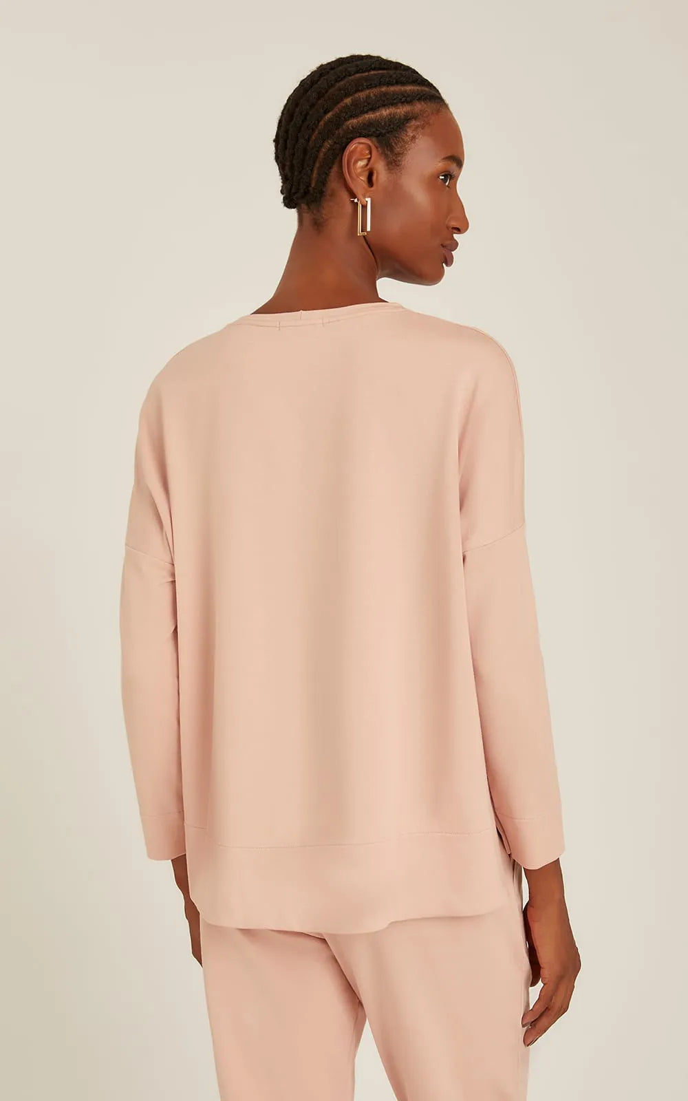 Concha Moletinho Long Sleeve Blouse