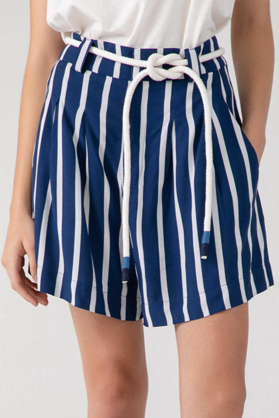 Marine Striped Shorts