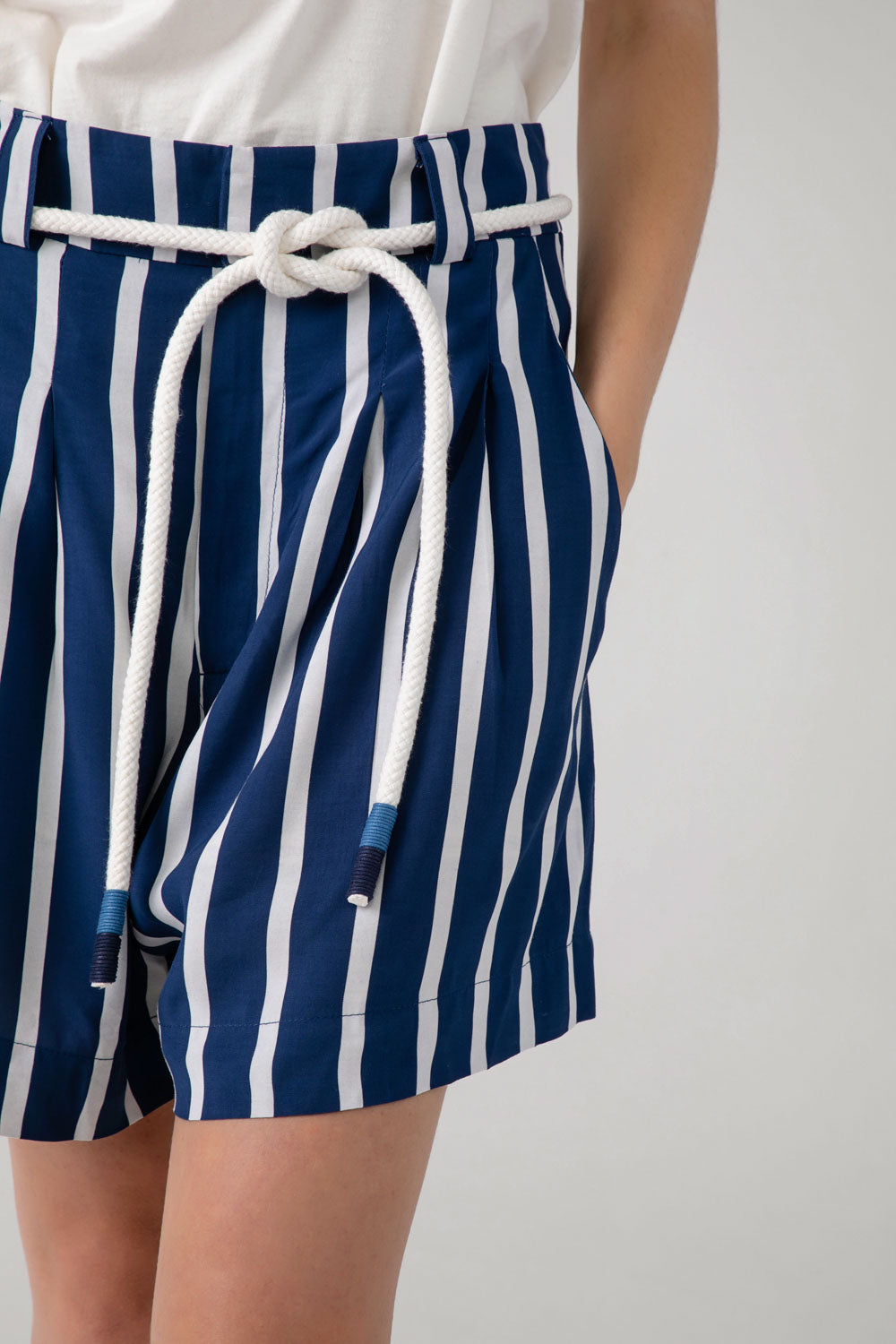Marine Striped Shorts