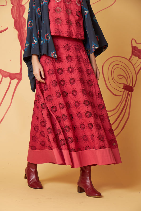 Amabel Midi Skirt Le Soleil D'été