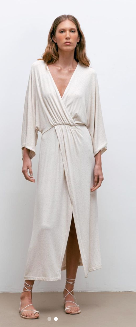 Tita White Maxi Dress