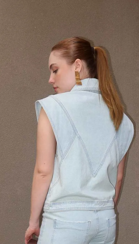 Viola Jeans Vest MIXED