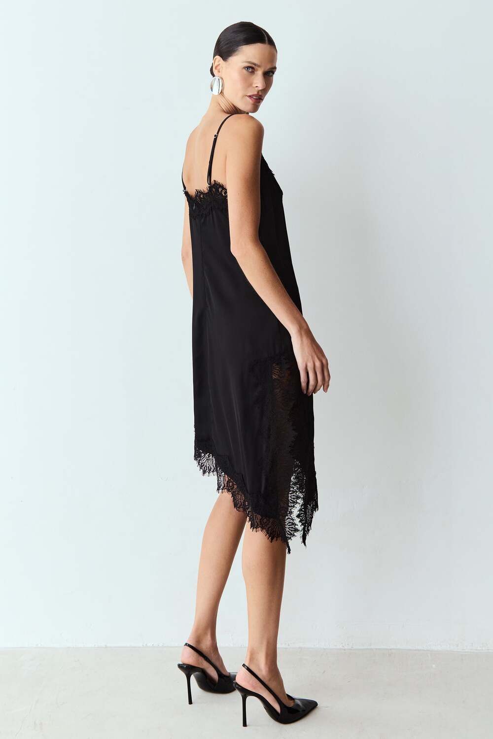 Assimetrico Midi Dress