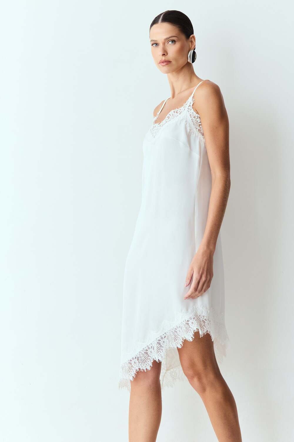 Assimetrico Midi Dress