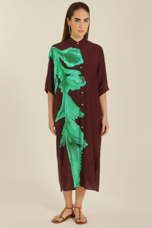Dracena Short-Sleeve Chemisier