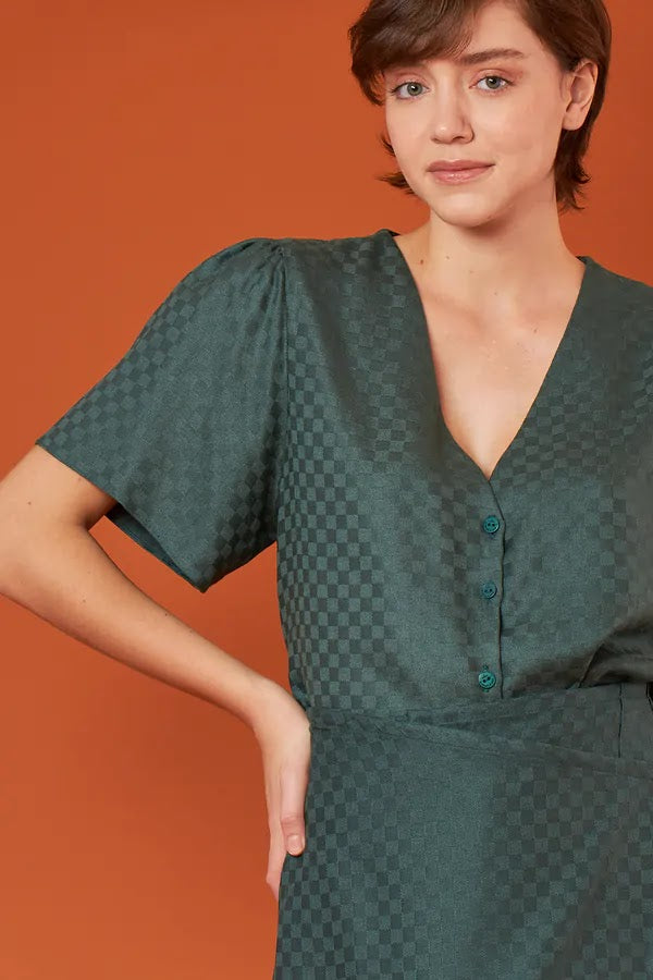 Marialva Checkered Blouse
