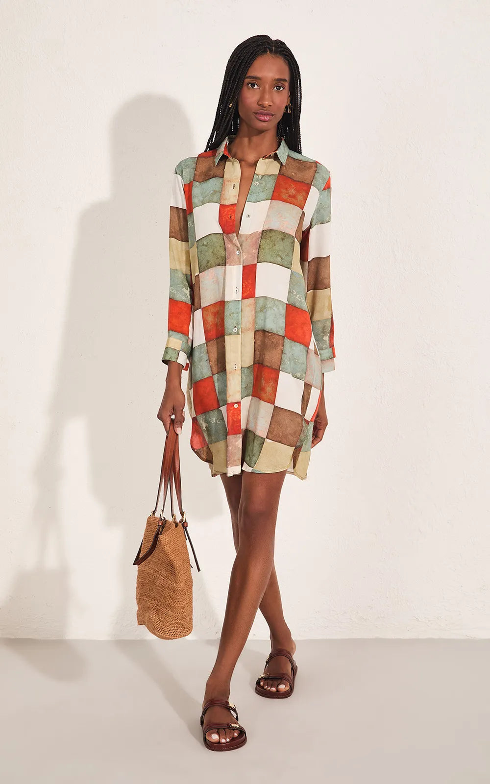 Escala Shirt Dress