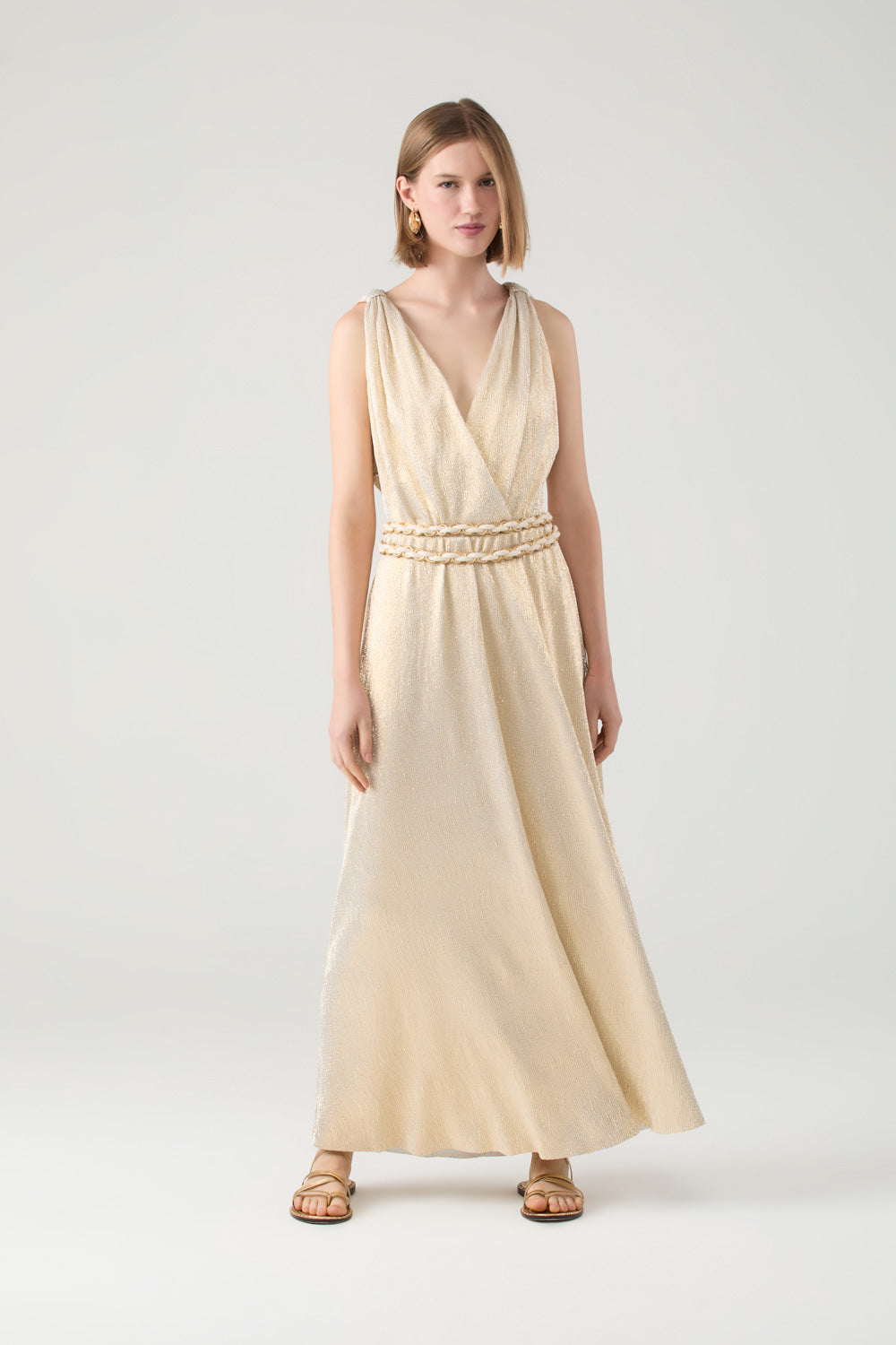 Golden Maxi Dress