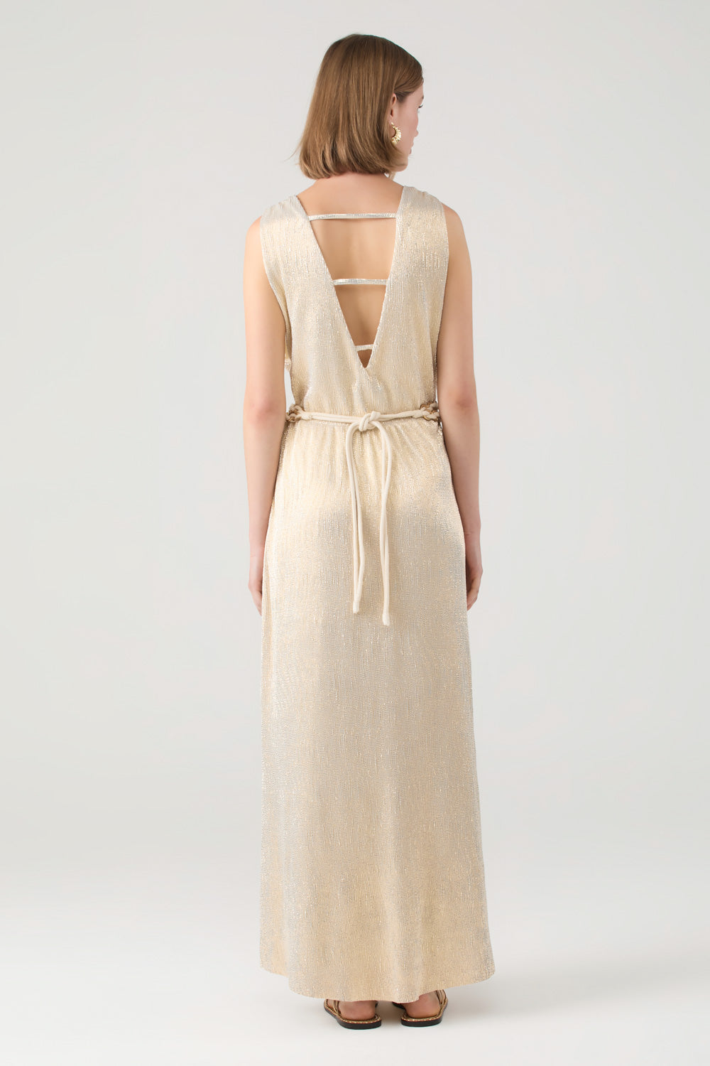 Golden Maxi Dress