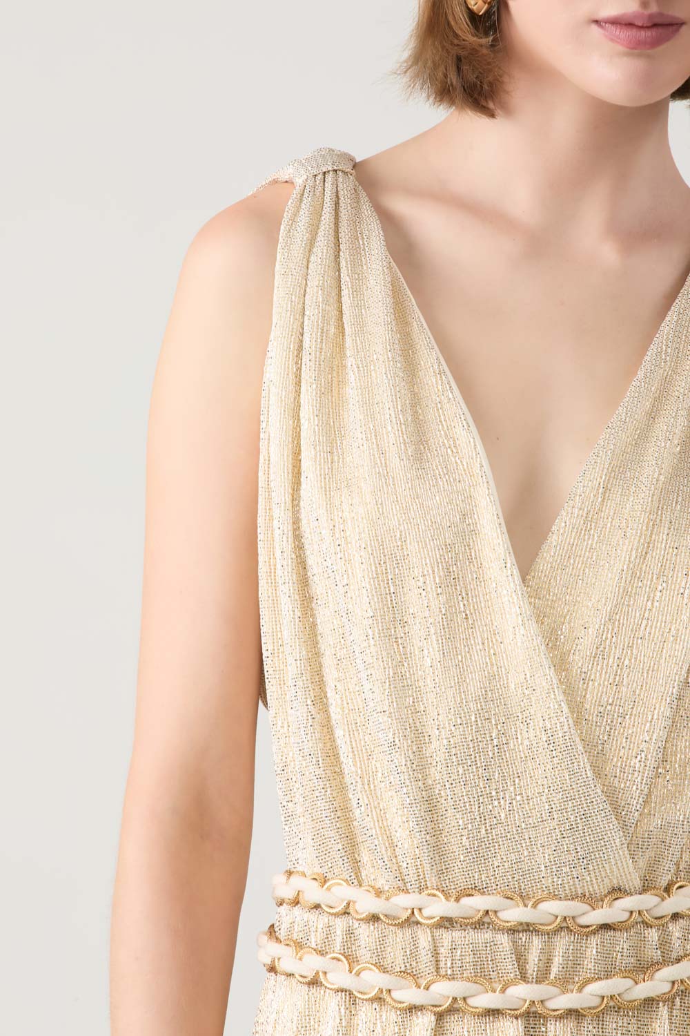 Golden Maxi Dress