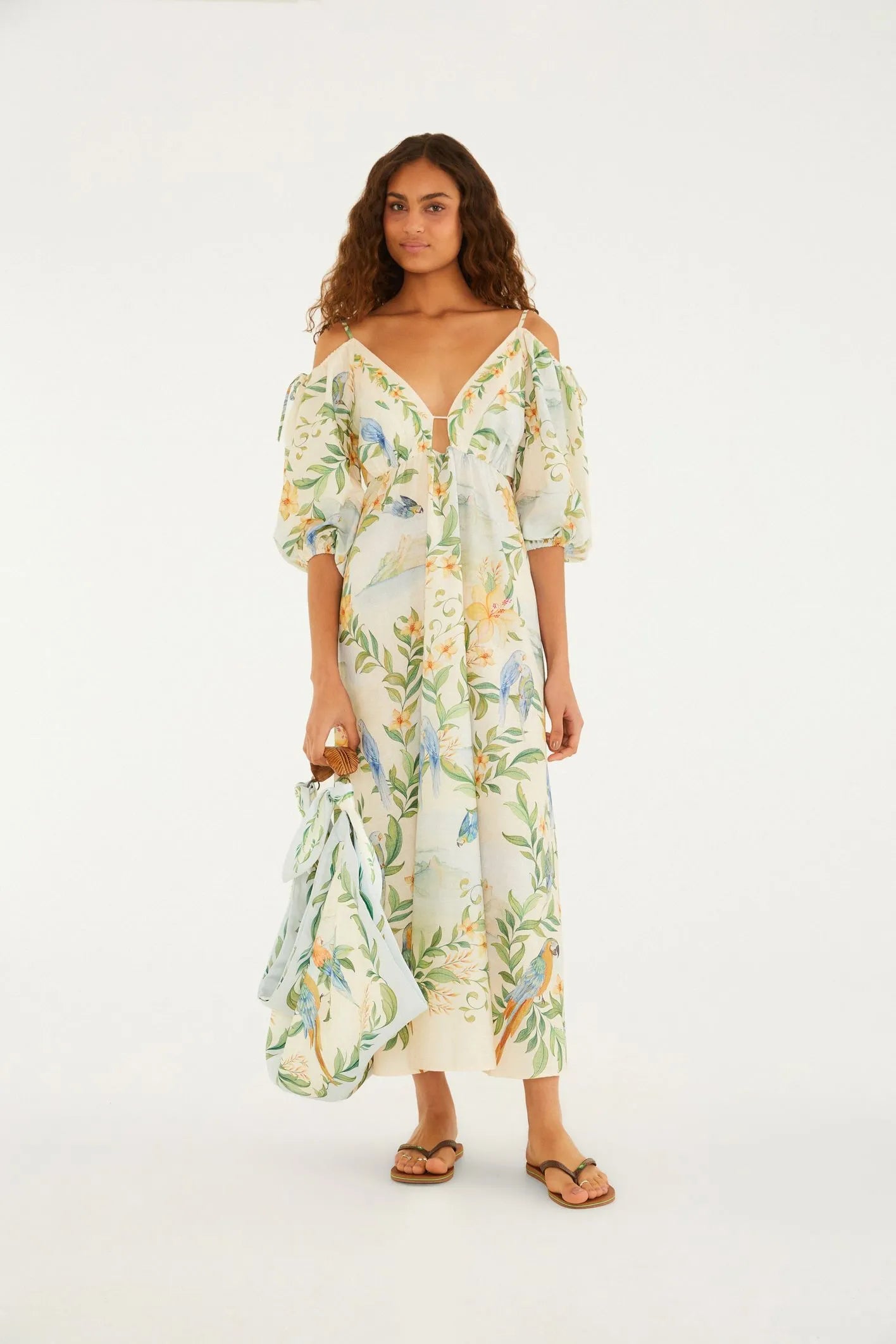 Paisagem Rio Maxi Dress