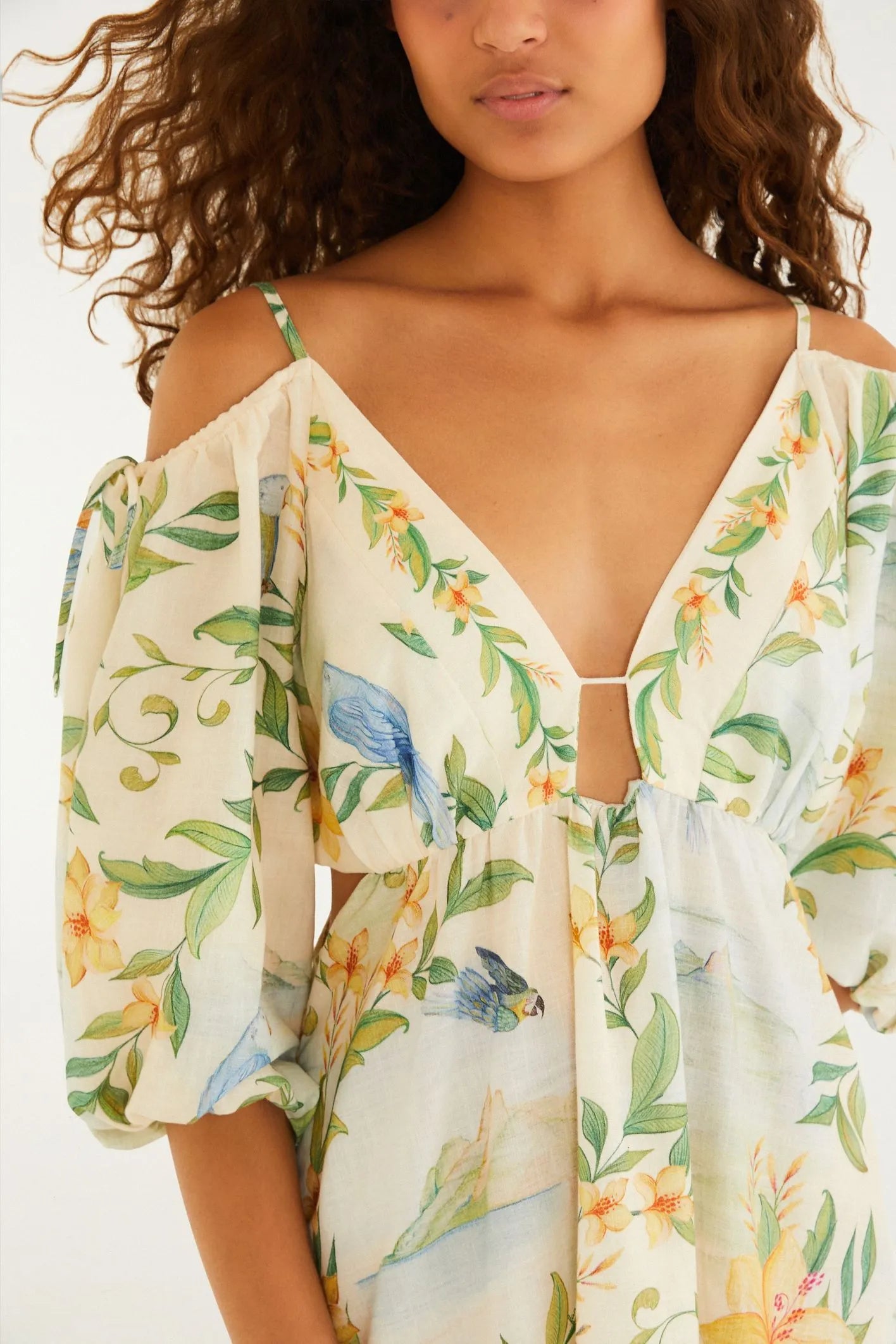Paisagem Rio Maxi Dress