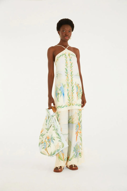 Brisa De Rio Halter Mini Dress