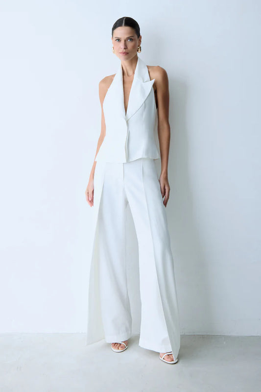 Overlay Straight Pants