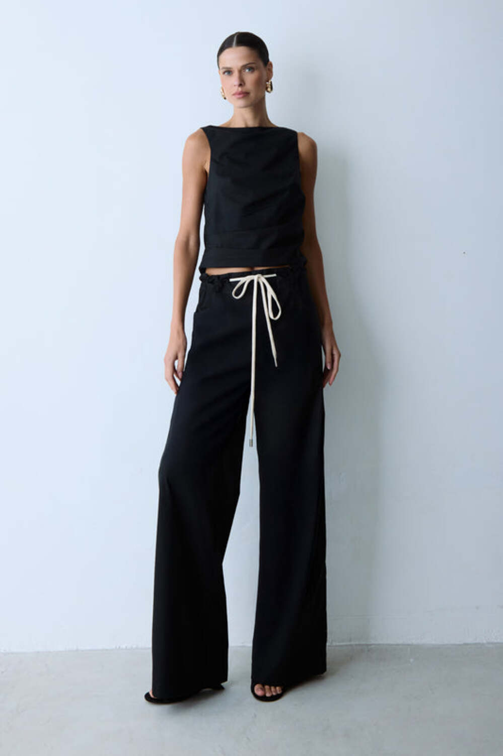 Adjustable Straight Pants