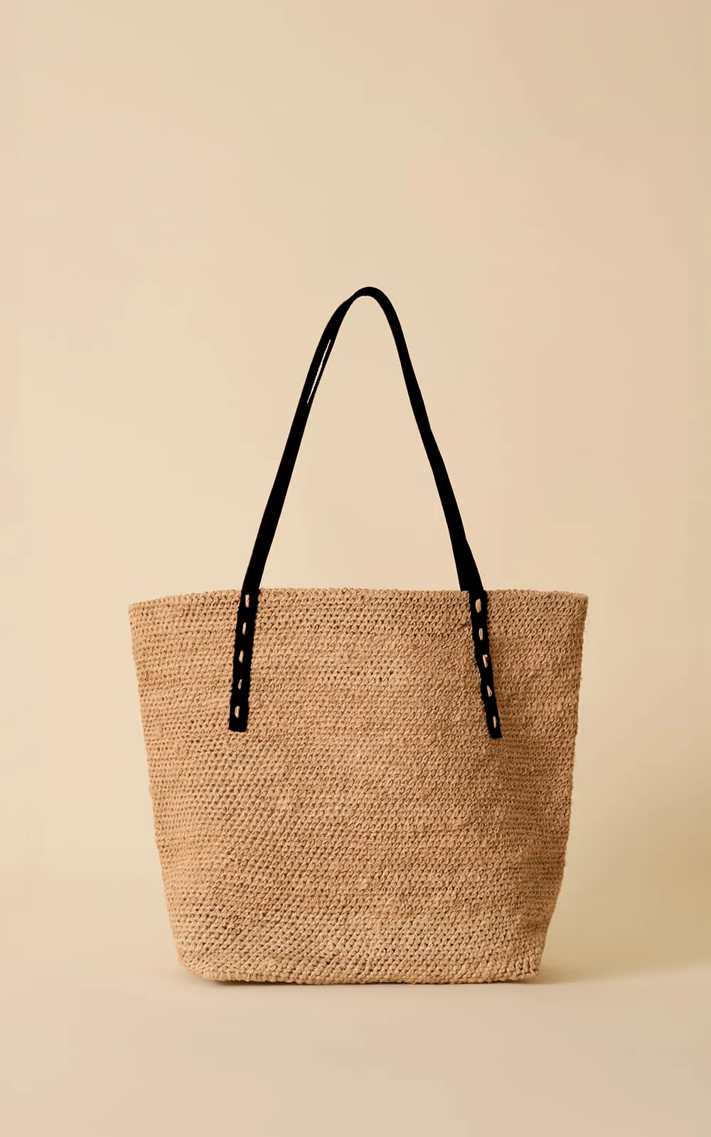 Coroa Natural Rafia Bag