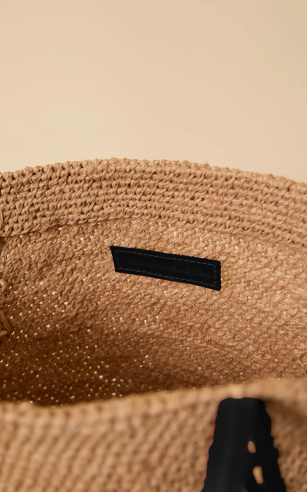 Coroa Natural Rafia Bag