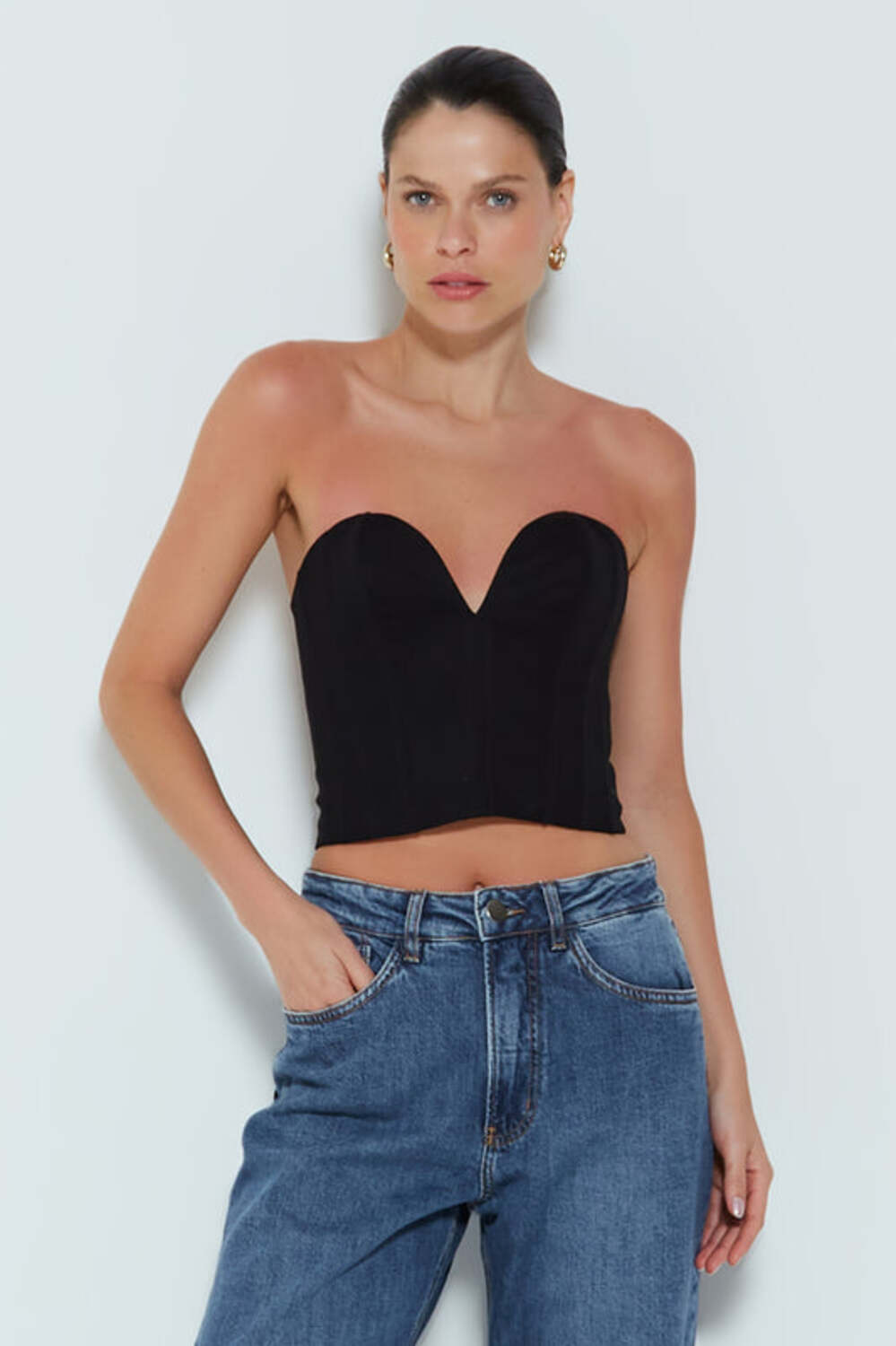 Heart Cropped Top