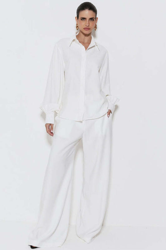 Gathered Sleeves Shirt