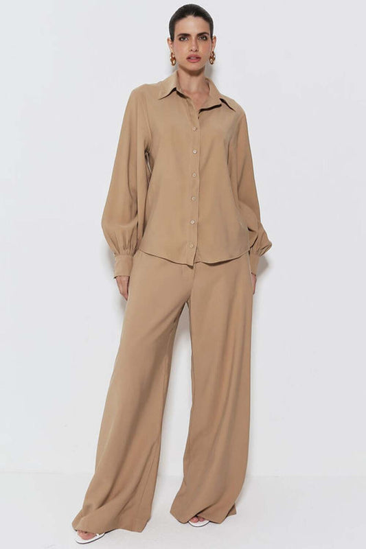 Gathered Sleeves Shirt