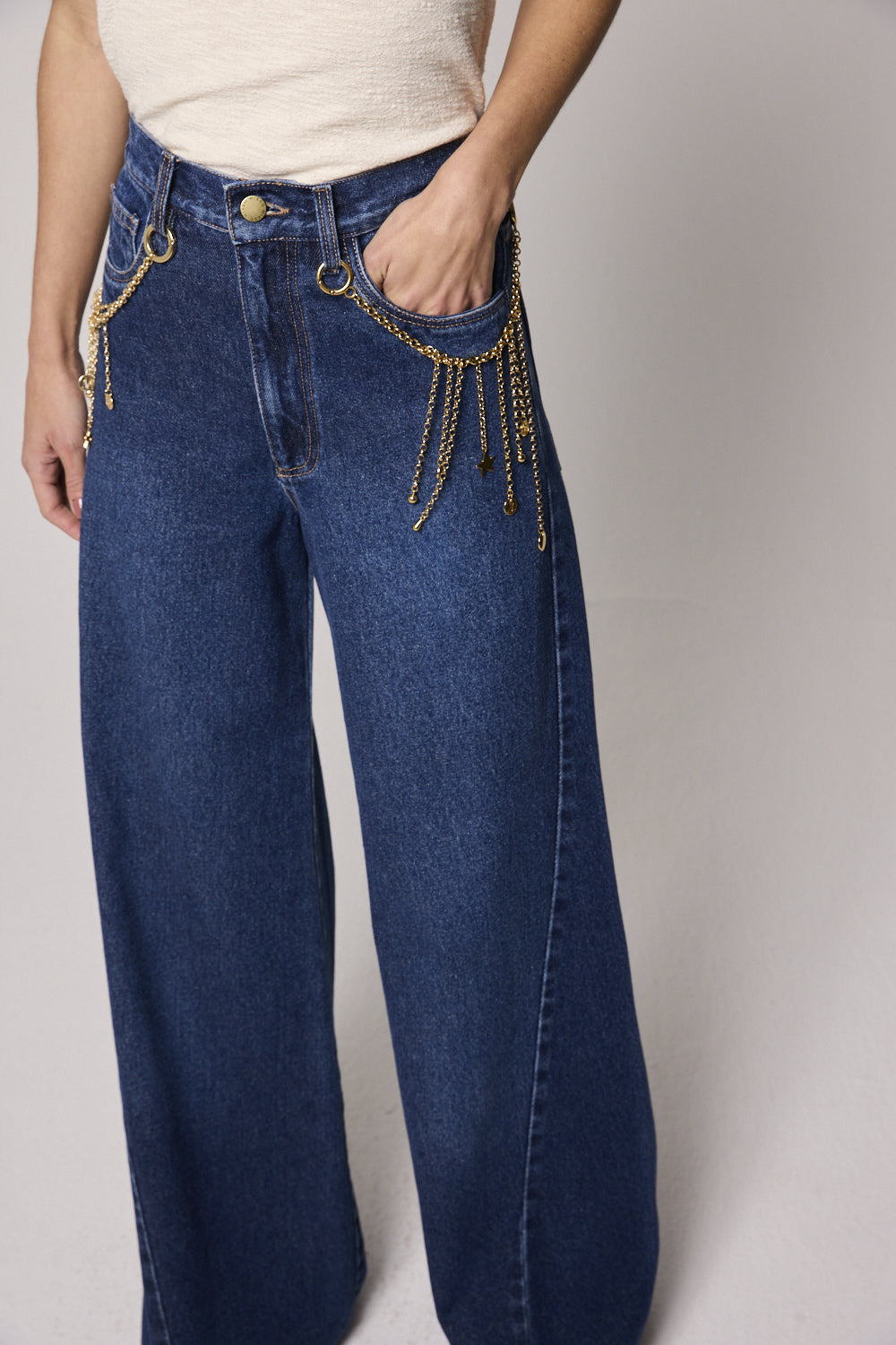 Golden Chains Jeans