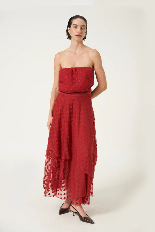 Caule Midi Skirt