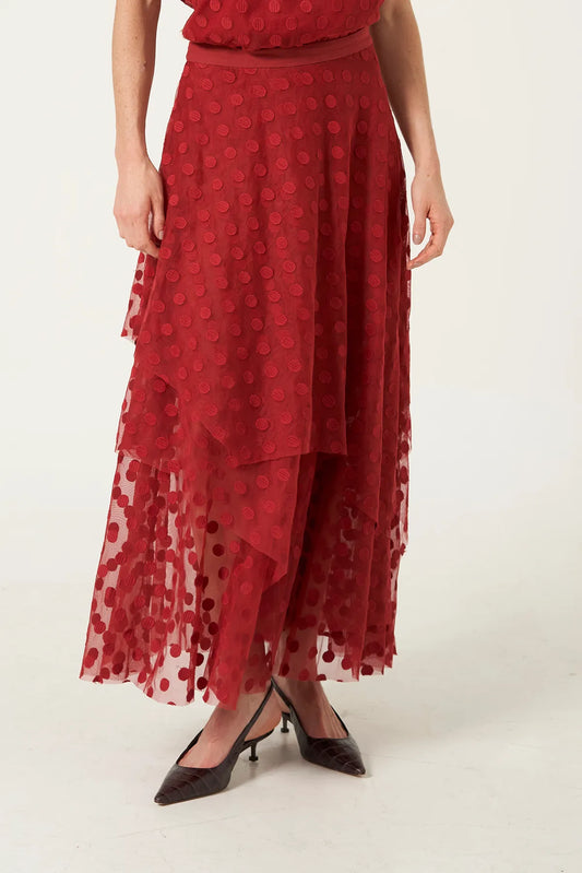 Caule Midi Skirt