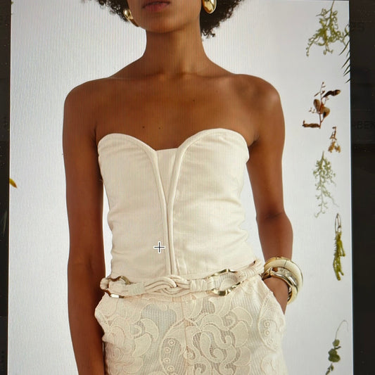 Verbena Cropped Top Chez Nous