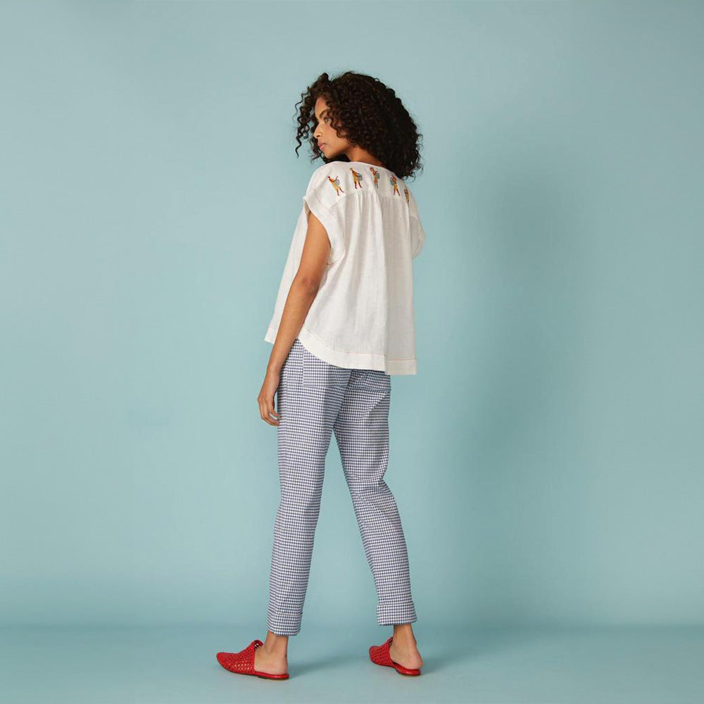 Agata Linen Blouse