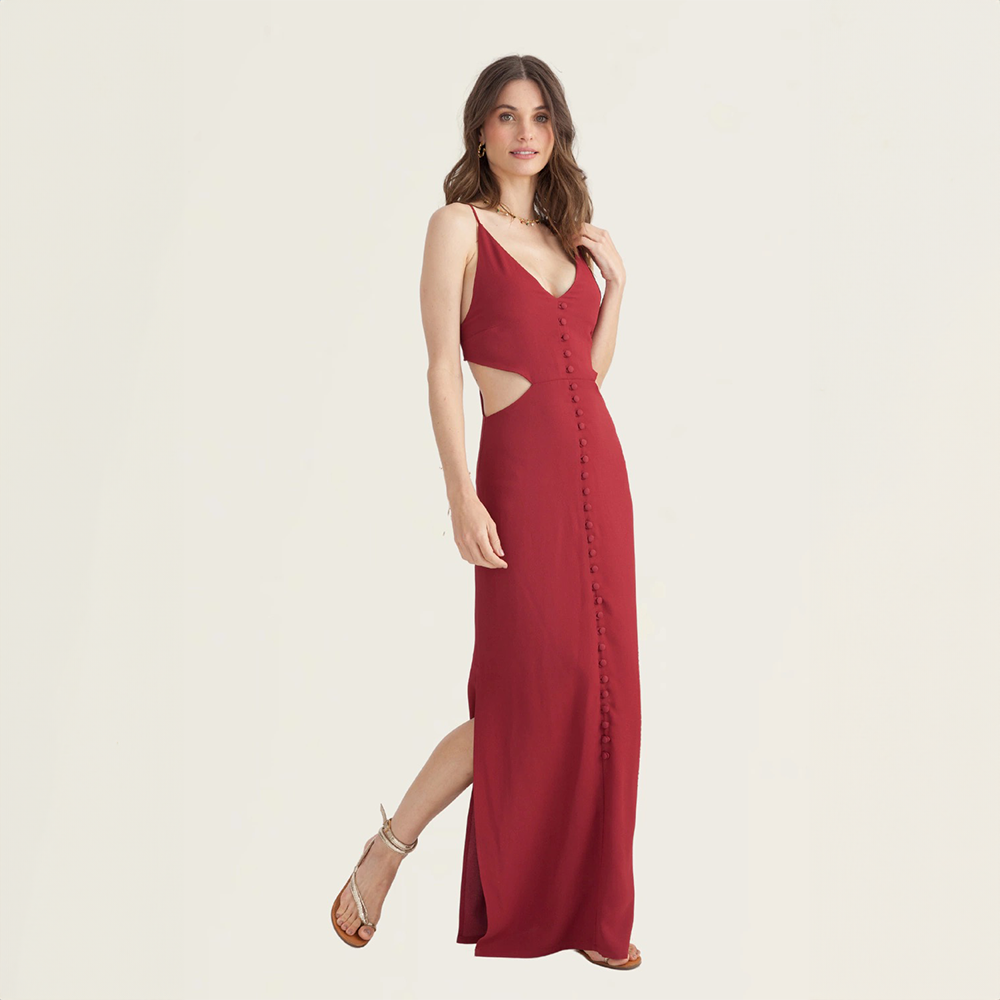 Anturio Cut Out Maxi Dress