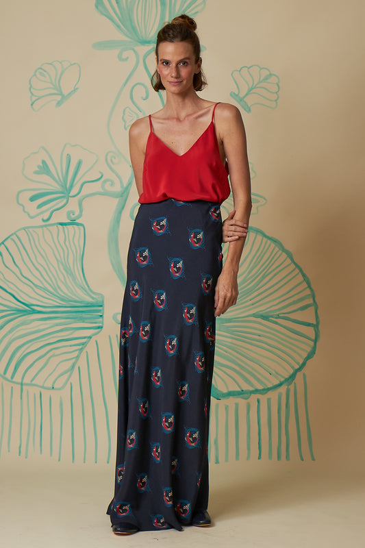 Ollie Silk Tank Top