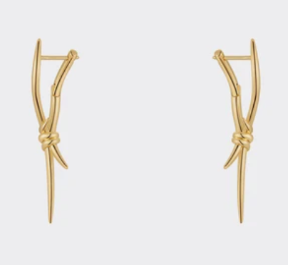 Barbed Wire Click Earring