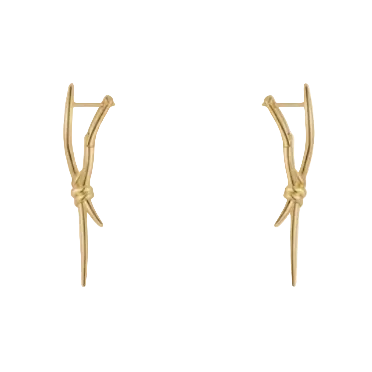 Barbed Wire Click Earring