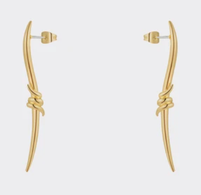Barbed Wire Stud Earring