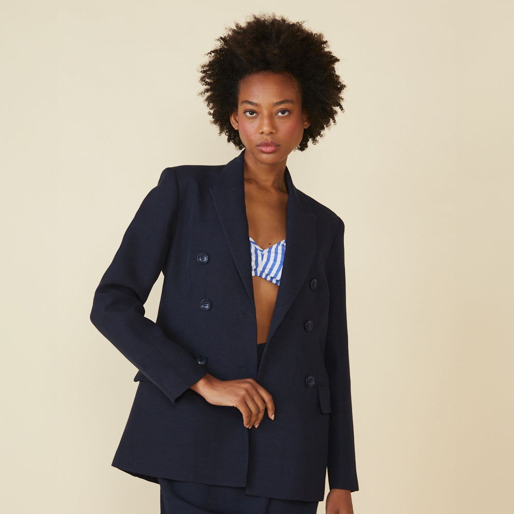 Blazer Adina Blue Front