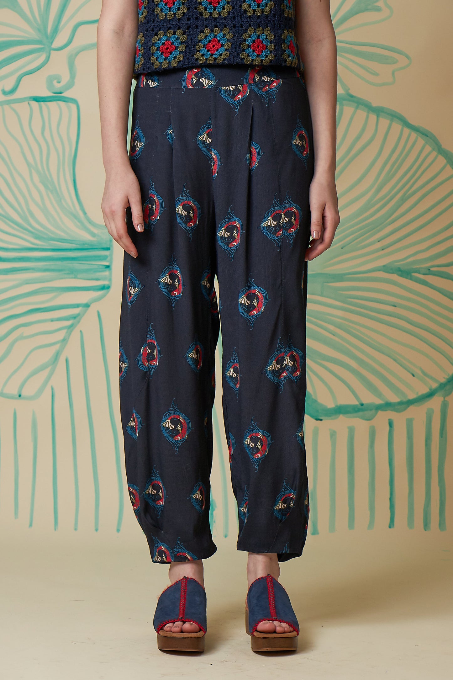 Monique Fish Pants Le Soleil D'été