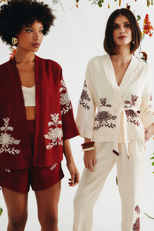 Lotus Kimono