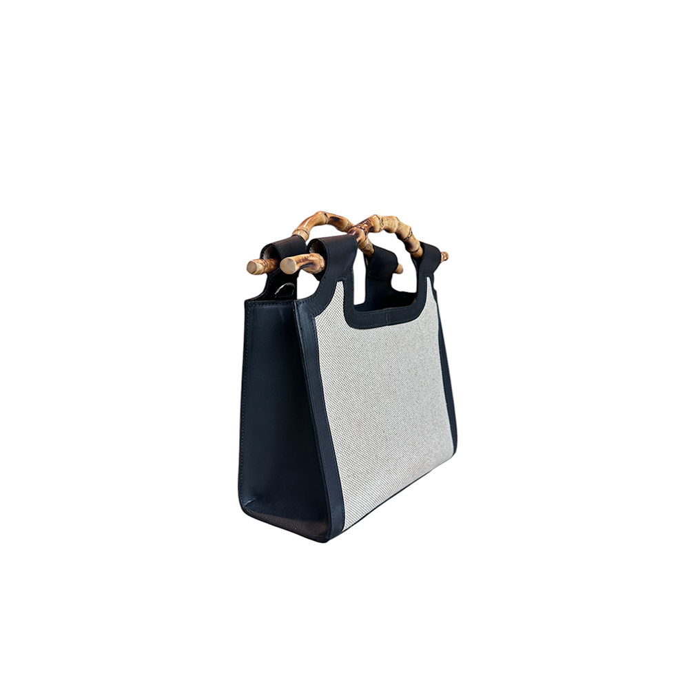 Cartagena Canvas & Leather Bag
