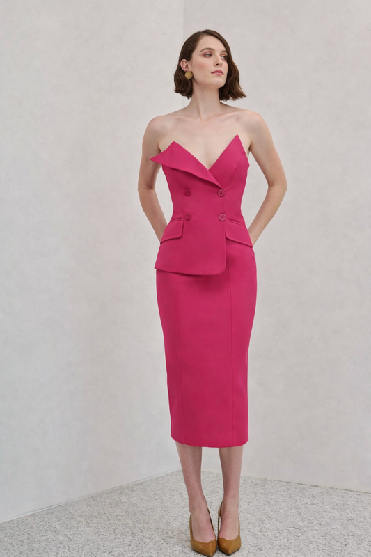 Verve Tailored Midi Dress