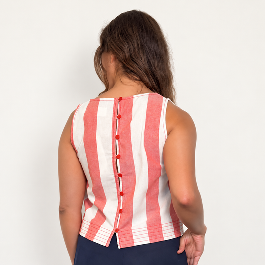 Hatutu Stripes Blouse