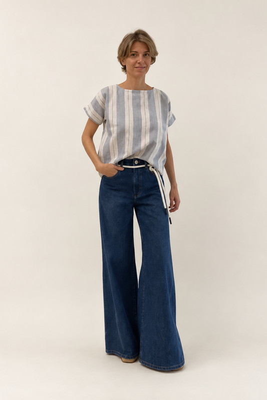 Breeze Striped Blouse
