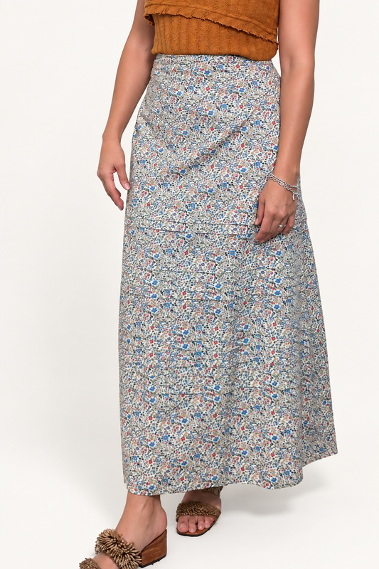 Ariela Floral Midi Skirt