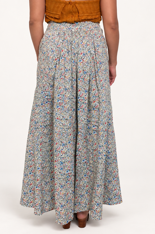 Ariela Floral Midi Skirt
