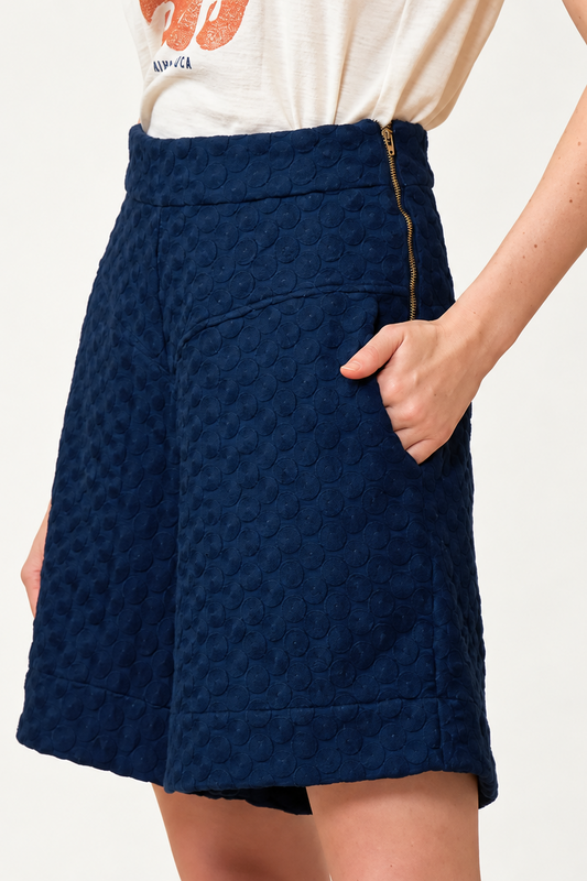 Nubra Textured Bermuda