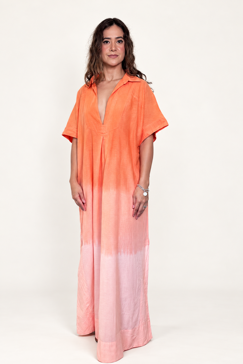 Dilsa Tie Dye Maxi Dress