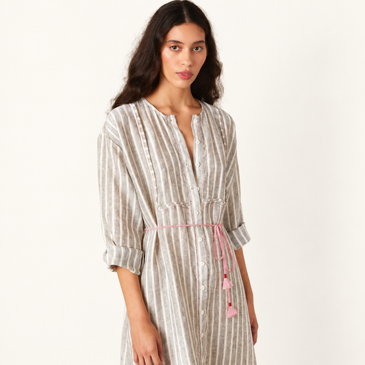 Athena Stripes Dress