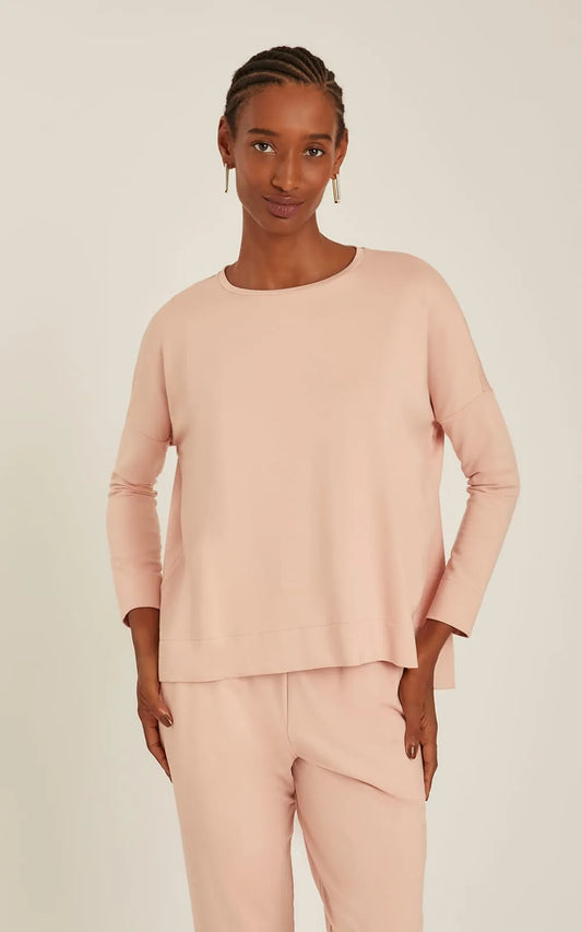Concha Moletinho Long Sleeve Blouse