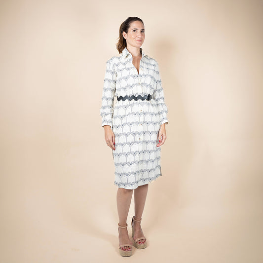 Coqueiro Shirt Dress Front